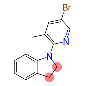 1-(5-Bromo-3-methyl-2-pyridinyl)indoline