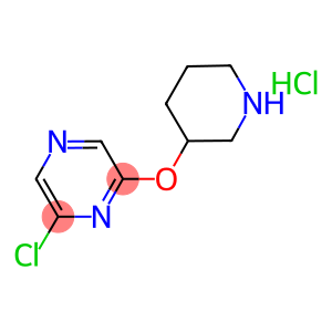 6-Chloro-2-pyrazinyl 3-piperidinyl etherhydrochloride