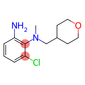 6-CHLORO-N1-METHYL-N1-((TETRAHYDRO-2H-PYRAN-4-YL)METHYL)BENZENE-1,2-DIAMINE