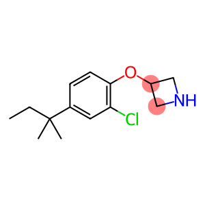 3-[2-chloro-4-(2-methylbutan-2-yl)phenoxy]azetidine