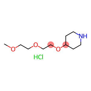 4-(2-(2-METHOXYETHOXY)ETHOXY)PIPERIDINE HYDROCHLORIDE