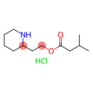 2-(2-Piperidinyl)ethyl 3-methylbutanoatehydrochloride