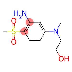 2-[3-Amino(methyl)-4-(methylsulfonyl)anilino]-1-ethanol