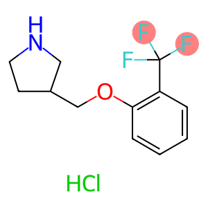 3-{[2-(Trifluoromethyl)phenoxy]methyl}pyrrolidinehydrochloride