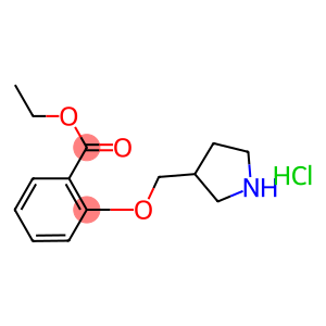 Ethyl 2-(3-pyrrolidinylmethoxy)benzoatehydrochloride