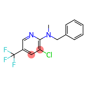 2-Pyridinamine, 3-chloro-N-methyl-N-(phenylmethyl)-5-(trifluoromethyl)-