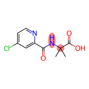 N-[(4-Chloro-2-pyridinyl)carbonyl]-2-methylalanine