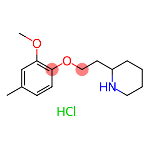 2-[2-(2-Methoxy-4-methylphenoxy)ethyl]piperidinehydrochloride