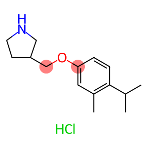 3-[(4-Isopropyl-3-methylphenoxy)methyl]-pyrrolidine hydrochloride