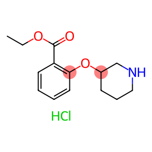 Ethyl 2-(3-piperidinyloxy)benzoate hydrochloride