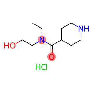 N-Ethyl-N-(2-hydroxyethyl)-4-piperidinecarboxamide hydrochloride