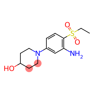 1-[3-Amino-4-(ethylsulfonyl)phenyl]-4-piperidinol