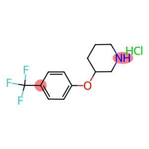 3-(4-Trifluoromethyl-phenoxy)piperidine HCl