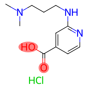 2-{[3-(Dimethylamino)propyl]amino}-isonicotinic acid hydrochloride