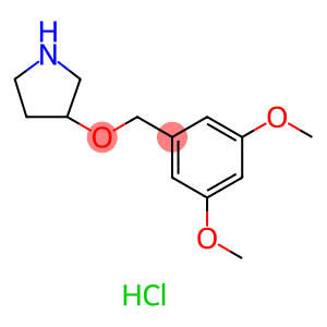 3-[(3,5-Dimethoxybenzyl)oxy]pyrrolidinehydrochloride