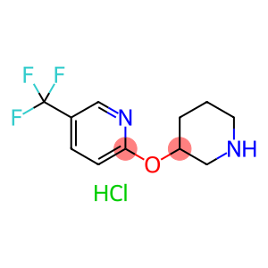 2-(3-Piperidinyloxy)-5-(trifluoromethyl)pyridinehydrochloride