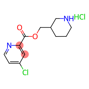 3-Piperidinylmethyl 4-chloro-2-pyridinecarboxylate hydrochloride