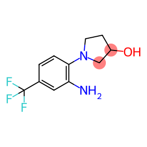 1-[2-Amino-4-(trifluoromethyl)phenyl]-3-pyrrolidinol