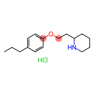 2-[2-(4-Propylphenoxy)ethyl]piperidinehydrochloride