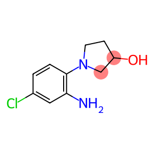 1-(2-Amino-4-chlorophenyl)-3-pyrrolidinol