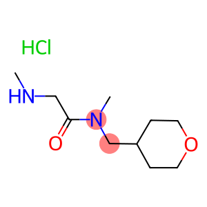 N-Methyl-2-(methylamino)-N-(tetrahydro-2H-pyran-4-ylmethyl)acetamide hydrochloride