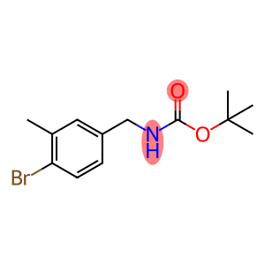 Carbamic acid, N-[(4-bromo-3-methylphenyl)methyl]-, 1,1-dimethylethyl ester