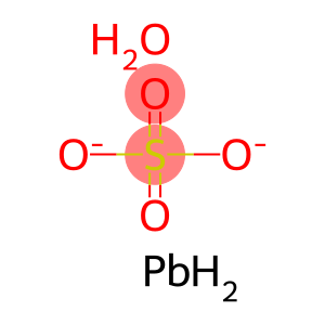 Lead oxide sulfate (Pb4O3(SO4))