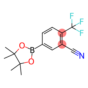 Benzonitrile, 5-(4,4,5,5-tetramethyl-1,3,2-dioxaborolan-2-yl)-2-(trifluoromethyl)-