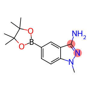 1H-Indazol-3-amine, 1-methyl-5-(4,4,5,5-tetramethyl-1,3,2-dioxaborolan-2-yl)-