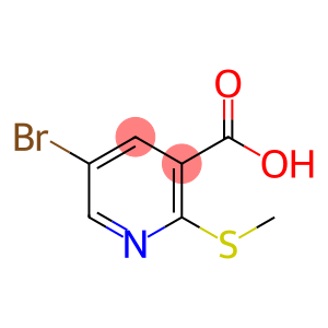 5-BROMO-2-(METHYLTHIO)NICOTINIC ACID