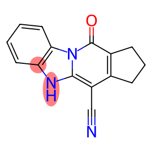 11-oxo-2,3,5,11-tetrahydro-1H-benzo[4,5]imidazo[1,2-a]cyclopenta[d]pyridine-4-carbonitrile