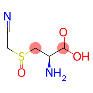 ALANINE, 3-(CYANOMETHYLSULFINYL)-, L-