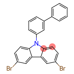 9-([1,1'-biphenyl]-3-yl)-3,6-dibromo-9H-carbazole
