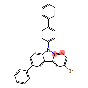 3-溴-6-苯基-9-(1,1'联苯-4-基)咔唑