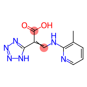 2H-Tetrazole-5-acetic acid, α-[[(3-methyl-2-pyridinyl)amino]methylene]-