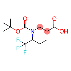 1,3-Piperidinedicarboxylic acid, 6-(trifluoromethyl)-, 1-(1,1-dimethylethyl) ester