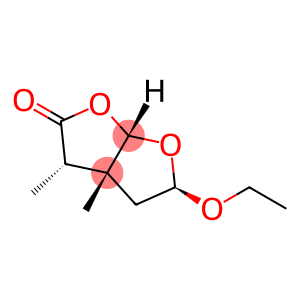 Furo[2,3-b]furan-2(3H)-one, 5-ethoxytetrahydro-3,3a-dimethyl-, (3alpha,3aba,5ba,6aba)- (9CI)