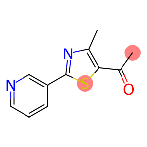 1-(4-甲基-2-(吡啶-3-基)噻唑-5-基)乙烷-1-酮