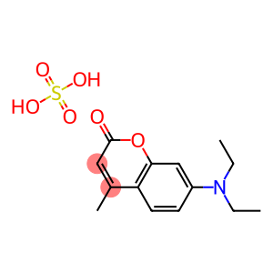 7-(二乙氨基)-4-甲基-2H-1-苯并吡喃-2-酮硫酸盐