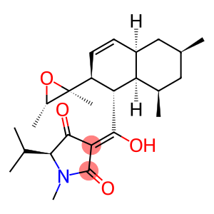 2,4-Pyrrolidinedione, 3-[[(1S,2S,4aR,6S,8R,8aR)-2-[(2S,3S)-2,3-dimethyl-2-oxiranyl]-1,2,4a,5,6,7,8,8a-octahydro-6,8-dimethyl-1-naphthalenyl]hydroxymethylene]-1-methyl-5-(1-methylethyl)-, (3Z,5S)-