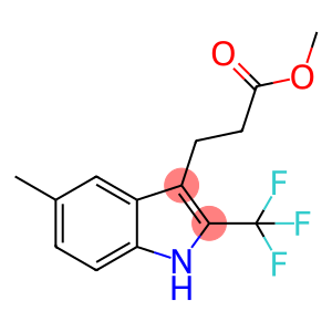 Methyl 3-(5-Methyl-2-(trifluoroMethyl)-1H-indol-3-yl)propanoate