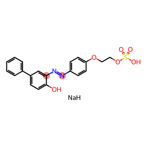3-[[4-[2-(硫氧杂)乙氧基]苯基]偶氮[1,1'-联苯基]-4-醇钠