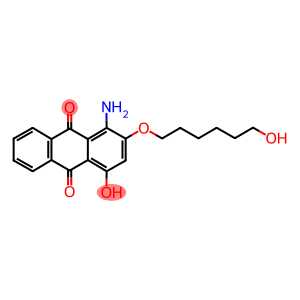 1-amino-4-hydroxy-2-[(6-hydroxyhexyl)oxy]anthracene-9,10-dione