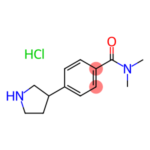 N,N-dimethyl-4-(pyrrolidin-3-yl)benzamide hydrochloride