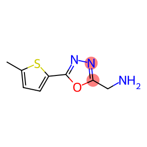 C-[5-(5-Methyl-thiophen-2-yl)-[1,3,4]oxadiazol-2-yl]-methylamine