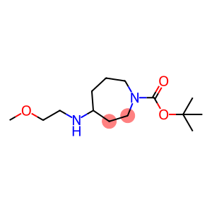 tert-butyl 4-(2-methoxyethylamino)azepane-1-carboxylate