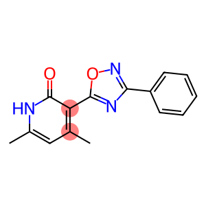 4,6-Dimethyl-3-(3-phenyl-1,2,4-oxadiazol-5-yl)-1,2-dihydropyridin-2-one