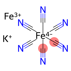 亚铁氰化钾铁