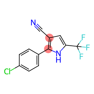 2-(4-氯苯基)-5-(三氟甲基)-1H-吡咯-3-甲腈