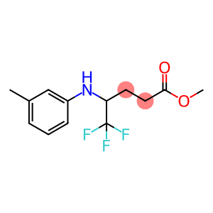 Methyl 5,5,5-trifluoro-4-(M-tolylaMino)pentanoate